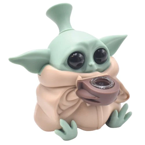 Bong De Silicona Baby Yoda 5