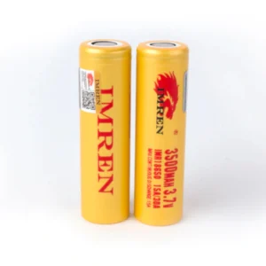 Imren (Gold) IMR 18650 (3500mAh) 30A 3.7v Bateria Flat