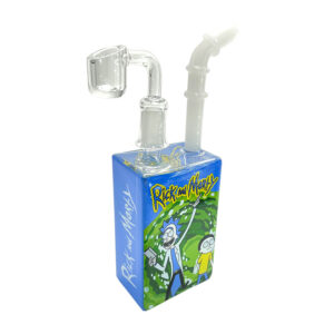 Bong de Vidrio Caja Jugo Rick y Morty