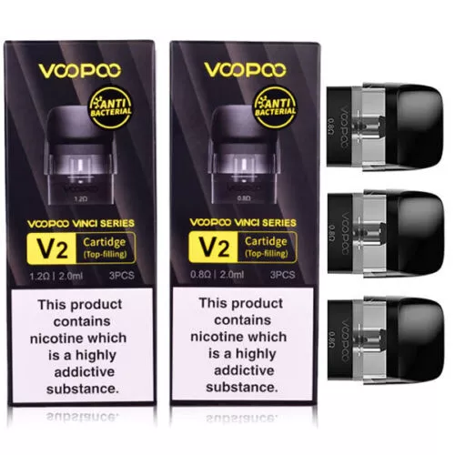 Cartuchos de cápsulas de repuesto VooPoo Vinci V2 Pod
