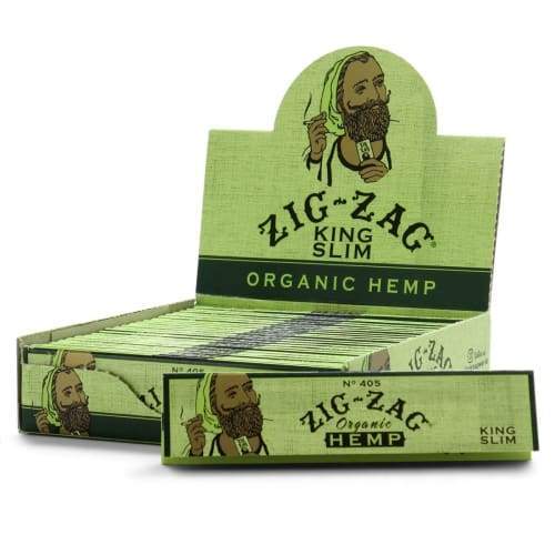 Boletas Zig-Zag Cáñamo Orgánico King Size Slim