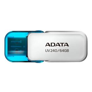 MEMORIA USB 64GB ADATA  AUV240 USB-A 2.0 AUV240-64G-RWH BLANCO / AZUL
