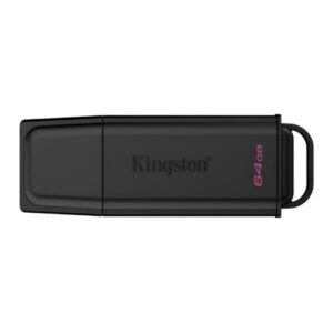 MEMORIA USB 64GB KINGSTON DATA TRAVELER EXODIA USB-A 3.2 GEN 2 DTXG2/64GB NEGRO