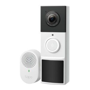 CONTROL DE ACCESO TIMBRE INTELIGENTE TP LINK TAPO D210 CAMARA 2K 3MP WIFI 2.4 GHZ