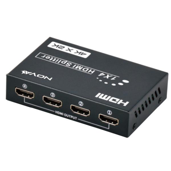 SPLITTER NOVA HDMI 4 PUERTOS 4K 30HZ FAA38214002C NEGRO