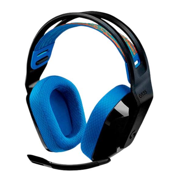 HEADSET GAMING LOGITECH G535 LIGHTSPEED INALÁMBRICO 2.4 GHZ 939-002218 NEGRO / AZUL
