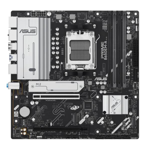 TARJETA MADRE ASUS PRIME B650EM-A AM5 MICRO ATX DDR5 90MB1LP0-M0EAY0 NEGRO