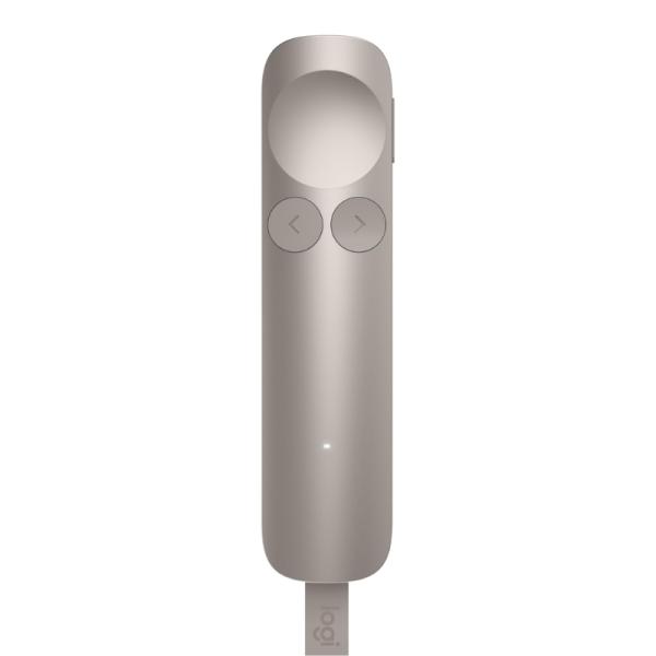 PUNTERO INALAMBRICO LOGITECH SPOTLIGHT 2 BLUETOOTH USB-C 910-007670 BEIGE