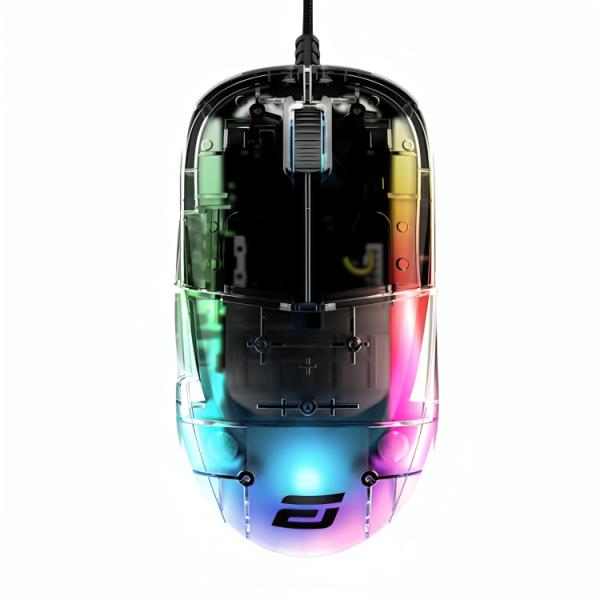MOUSE GAMING RGB ENDGAME GEAR  XM1 ALÁMBRICO DARK REFLEX 19000 DPI PGW-EG-MOU-014 NEGRO