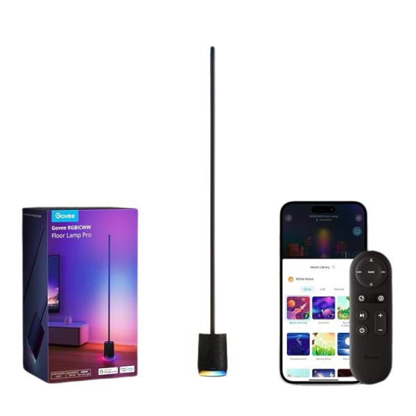 LAMPARA DE PISO GOVEE CON PARLANTE RGBICWW H6079112