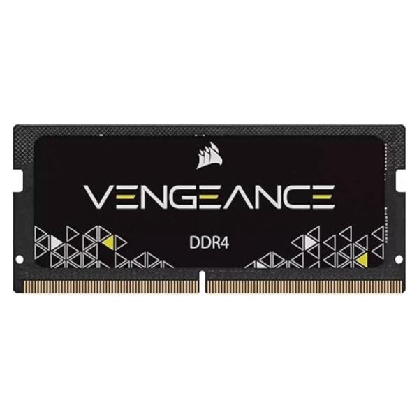 MEMORIA RAM LAPTOP CORSAIR VENGEANCE 16 GB DDR4 3200 MHZ CL22 1.20 V CMSX16GX4M1A3200C22 NEGRO