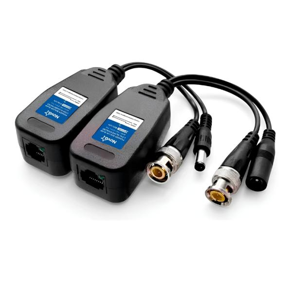 ADAPTADOR BALUN DE VIDEO NOVA FHK221MU001C BNC 2 EN 1 PASIVO HASTA 8MP