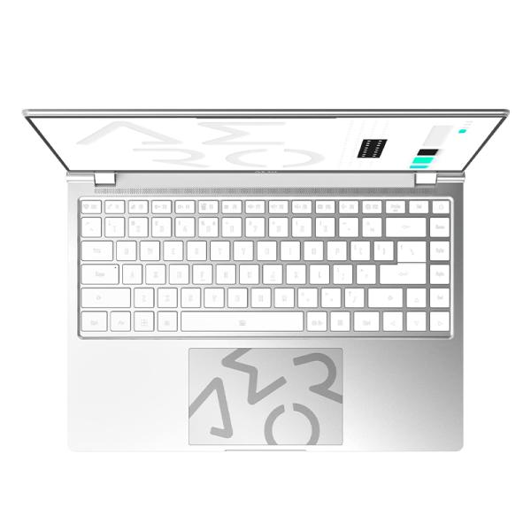 LAPTOP GIGABYTE AERO 14 OLED 9MF INGLES 14 PULG INTEL CORE I5 12500H 16GB RAM LPDDR5 1TB SSD RTX 4050 6GB GDDR6 WIN 11 HOME PLATEADO